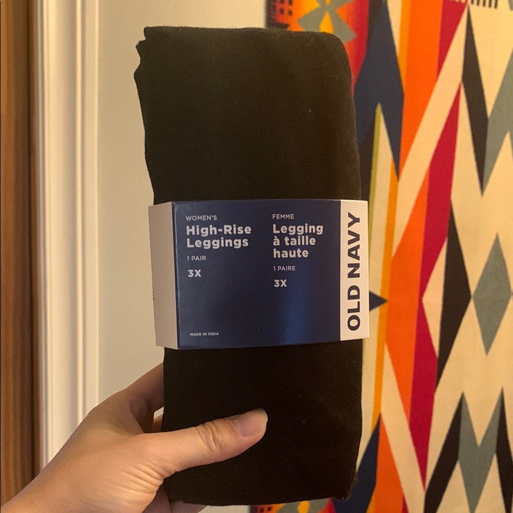 Old Navy Black High-Rise Leggings